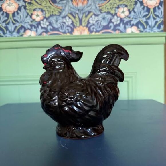Unbranded Other - Vintage Ceramic Rooster Figurine Appetizer Toothpick Holder